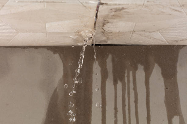 Professional Water Damage Restoration technician working in Cantua Creek, CA